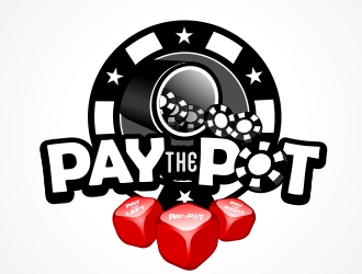 pay the pot logo design by sgt.trigger