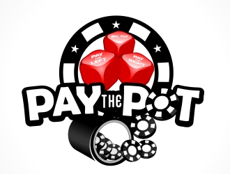 pay the pot logo design by sgt.trigger
