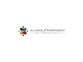 Alliance of Independent Meeting Professionals  logo design by ndaru
