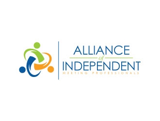 Alliance of Independent Meeting Professionals  logo design by sanworks