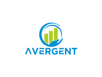 Avergent logo design by Greenlight