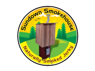 Sundown Smokehouse - Naturally Smoked Jerky logo design by dshineart