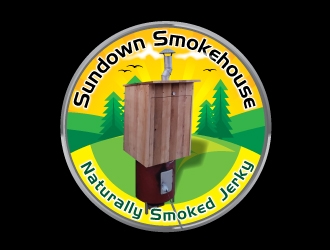 Sundown Smokehouse - Naturally Smoked Jerky logo design by dshineart