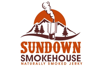 Sundown Smokehouse - Naturally Smoked Jerky logo design by PMG