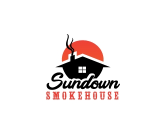 Sundown Smokehouse - Naturally Smoked Jerky logo design by samuraiXcreations
