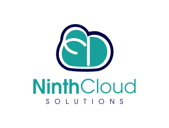 Ninth Cloud Solutions logo design by JessicaLopes