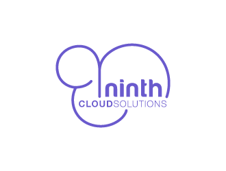 Ninth Cloud Solutions logo design by hwkomp