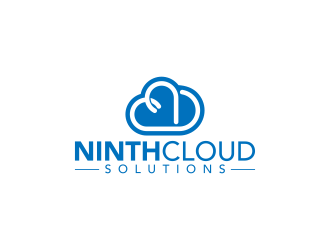 Ninth Cloud Solutions logo design by pakderisher