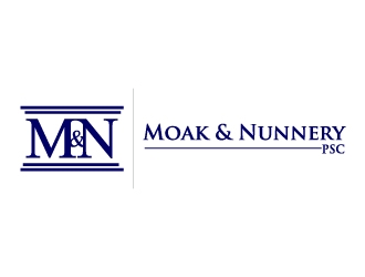 Moak & Nunnery, PSC logo design by kgcreative