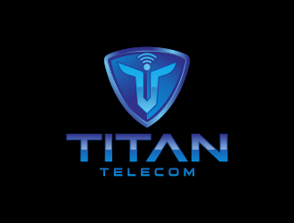 Titan Telecom logo design by goblin