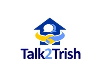 Talk 2 Trish logo design by sengkuni08