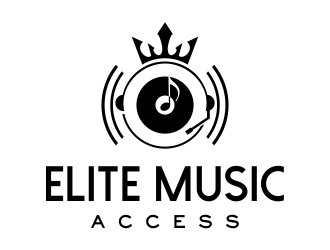 Elite Music Access logo design by cikiyunn