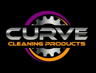 Curve Cleaning Products  logo design by ElonStark