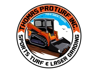 Thomas Proturf Inc. logo design by DreamLogoDesign