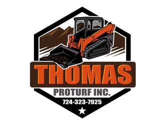 Thomas Proturf Inc. logo design by DreamLogoDesign
