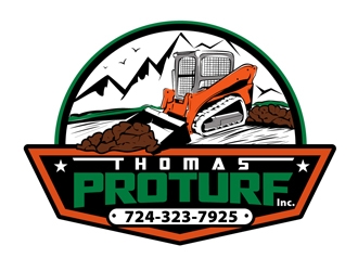 Thomas Proturf Inc. logo design by DreamLogoDesign