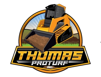 Thomas Proturf Inc. logo design by Suvendu