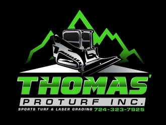 Thomas Proturf Inc. logo design by DreamLogoDesign