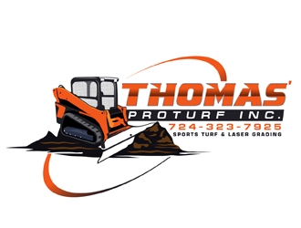 Thomas Proturf Inc. logo design by DreamLogoDesign