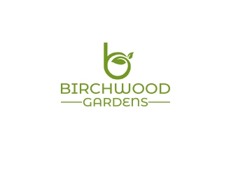 Birchwood Gardens logo design by Miadesign