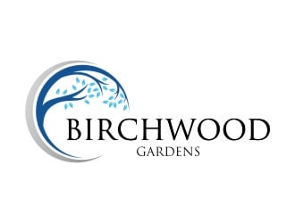 Birchwood Gardens logo design by jetzu