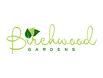 Birchwood Gardens logo design by cikiyunn