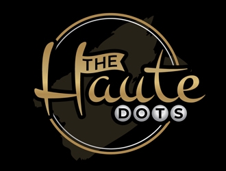 the haute dots logo design by DreamLogoDesign