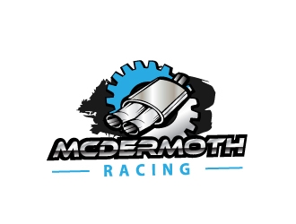 McDermott Racing logo design by samuraiXcreations