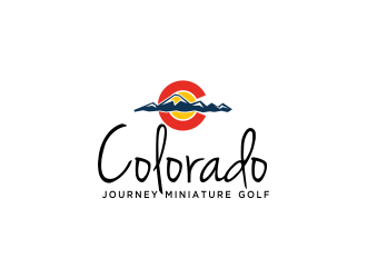 Colorado Journey Miniature Golf logo design by oke2angconcept