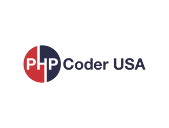 PHP Coder USA logo design by oke2angconcept