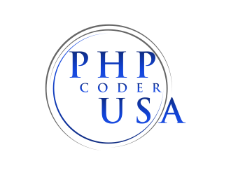 PHP Coder USA logo design by Purwoko21