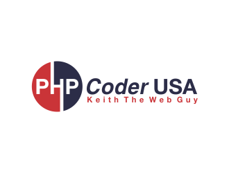 PHP Coder USA logo design by oke2angconcept