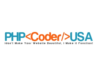 PHP Coder USA logo design by shravya