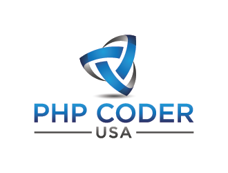 PHP Coder USA logo design by mhala