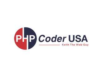 PHP Coder USA logo design by oke2angconcept