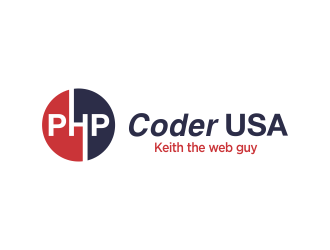 PHP Coder USA logo design by oke2angconcept