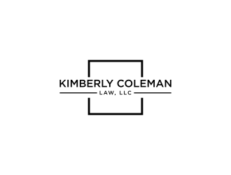 Kimberly Coleman Law, LLC logo design by dewipadi