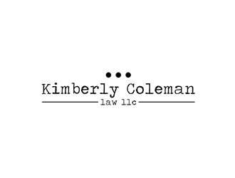 Kimberly Coleman Law, LLC logo design by bomie