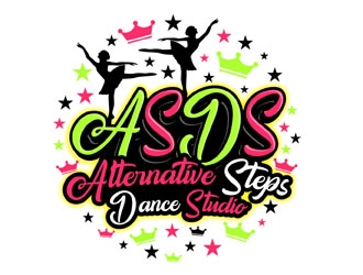 Alternative Steps Dance Studio logo design by MAXR