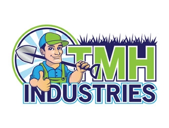 TMH Industries logo design by MAXR