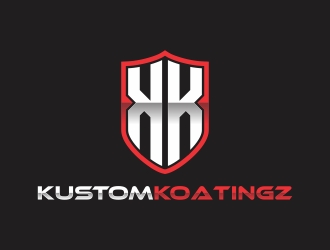 KustomKoatingz logo design by rokenrol