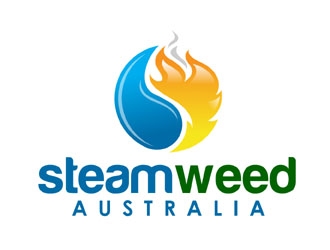 STEAMWEED AUSTRALIA logo design by MAXR