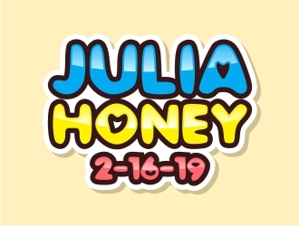 Julia Honey logo design by GemahRipah