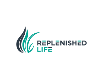Replenished Life logo design by goblin