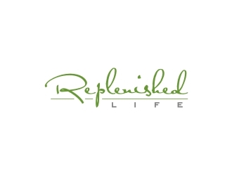 Replenished Life logo design by GemahRipah