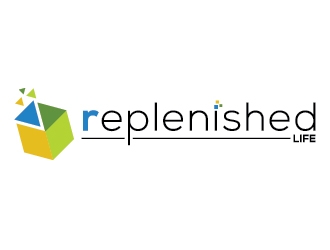 Replenished Life logo design by Lovoos