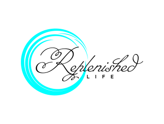 Replenished Life logo design by AisRafa