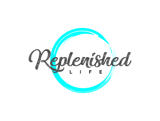 Replenished Life logo design by AisRafa