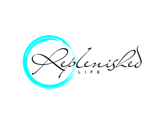 Replenished Life logo design by AisRafa