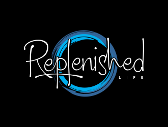 Replenished Life logo design by AisRafa